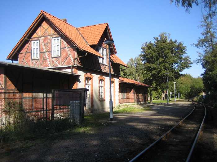Bahnhof G�ntersberge am 24.September 2006