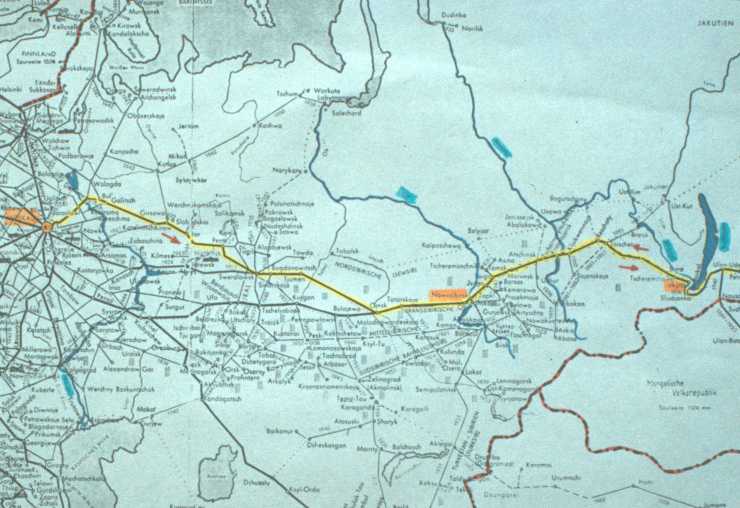 Map USSR