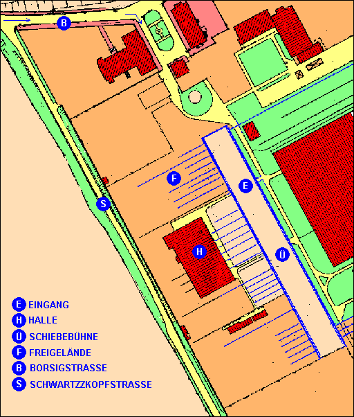 Das Vereinsgel�nde in Braunschweig