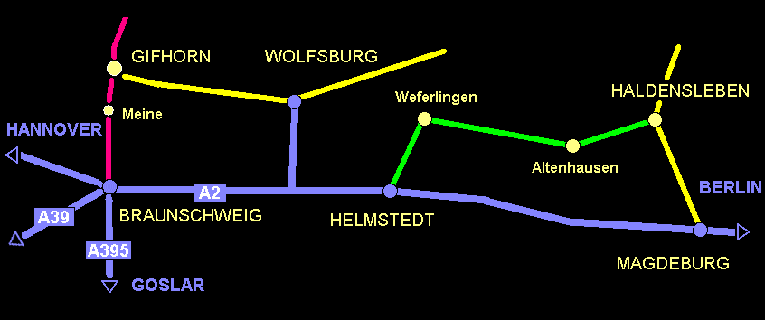 Streckenplan